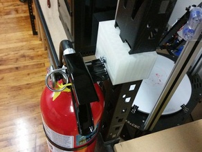 estándar extintor de incendios soporte estante acoplamiento la herramienta los titulares cajas 3d print model - Mito3D