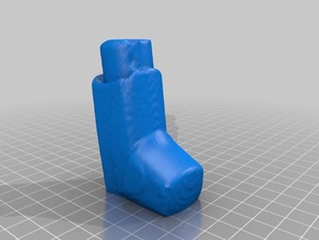 inhaller varreduras réplicas makerbotdigitizer 3d print model - Mito3D