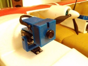 kamera konut 36 mm mini gerçek kameralar rc araçlar 3d print model - Mito3D
