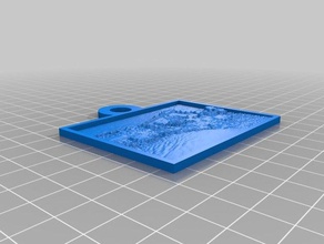 Hochwasser-uk 2d Kunst angepasst 3d print model - Mito3D