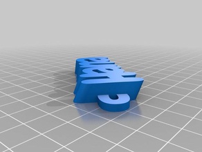 hana organización personalizado 3d print model - Mito3D