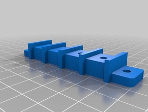 1 terminal bloğu elektronik özelleştirilmiş 3d print model - Mito3D