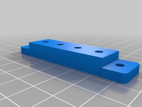 bornier 2 de l'électronique personnalisé 3d print model - Mito3D