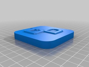 logotipo de cd 3d impressão 3d print model - Mito3D