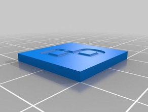 logo cd 3d l'impression 3d print model - Mito3D