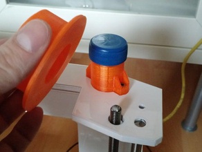 spool filament holder samelladrucker v2 graber i3 prusa 3d printer parts 3d print model - Mito3D