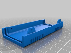scatola relè shell metà l'elettronica personalizzato 3d print model - Mito3D