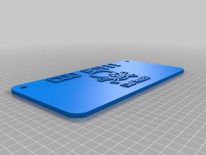 dafke20 i segni loghi personalizzato 3d print model - Mito3D