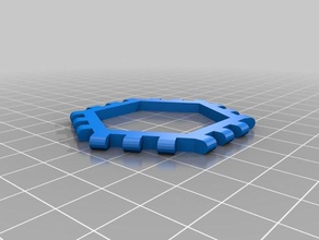 octagon matemática personalizado 3d print model - Mito3D