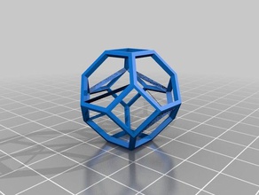 l'octaèdre les mathématiques art personnalisé 3d print model - Mito3D