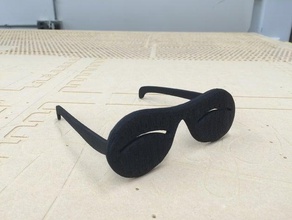 big trouble little china sunglasses 3d print model - Mito3D