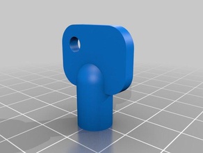 il mio personalizzato di spurgo del radiatore chiave mano strumenti 3d print model - Mito3D