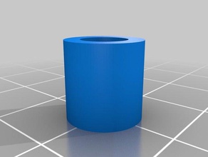 cappuccio del tubo 8mm parti personalizzato 3d print model - Mito3D