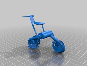 bisiklet 3d baskı 3d print model - Mito3D