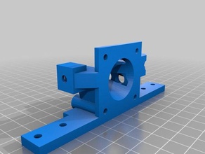 airtripper e3d bowden openbeam mount printing extruder v6 3d print model - Mito3D