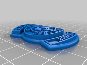 placa stelle arredamento 3d print model - Mito3D