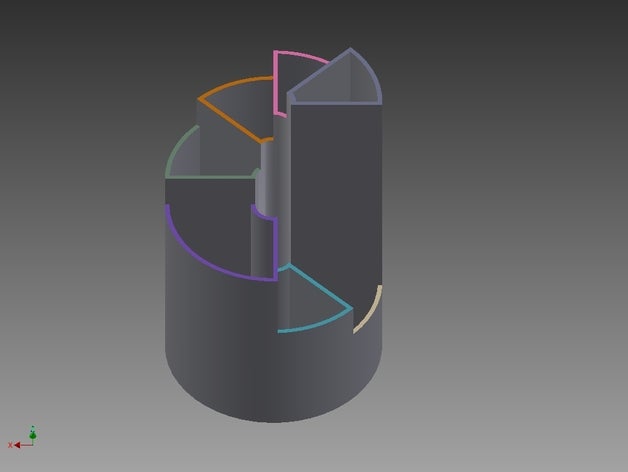 organize kalem tutucu 3d baskı designproject makeredchallenge 3D print model - Mito3D