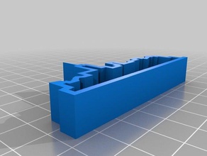 horizonte de la ciudad cortador galleta 3d impresión 3d print model - Mito3D