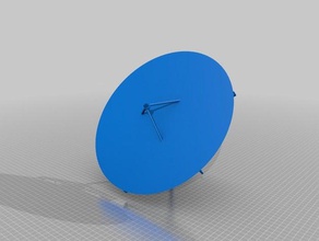 escritorio de plato satélite otros 3d print model - Mito3D
