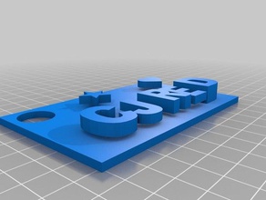 abbagliante wluff 3d stampa 3d print model - Mito3D