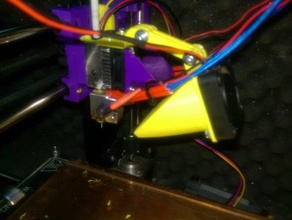 e3d chimera condotto della ventola la stampante parti 3d print model - Mito3D
