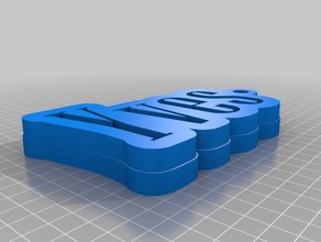 yves nome della catena chiave gancio targhetta portachiavi 3d la stampa nomi targhette tag 3d print model - Mito3D