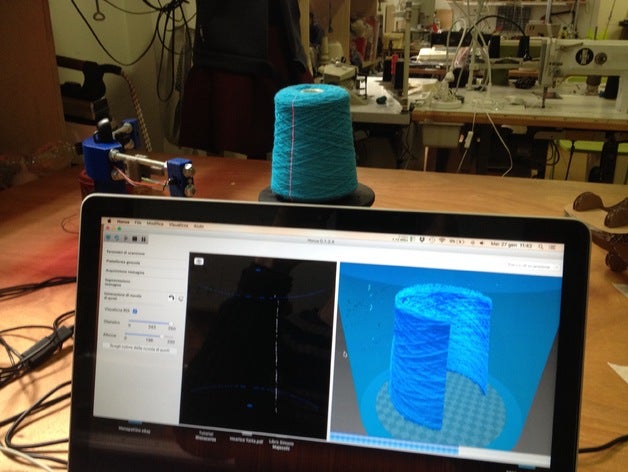 ciclope scanner palla di lana le scansioni repliche horus uso meshlab meshmixer 3D print model - Mito3D