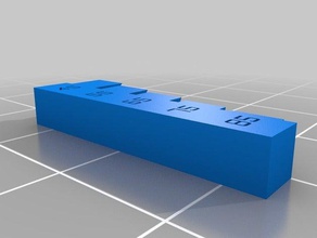 balanço teste de 45 85 graus a 10 3d impressão testes personalizado 3d print model - Mito3D