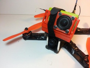 xiaomi yi lens koruyucu monte edin rc araçlar 3d print model - Mito3D