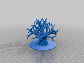 grande base dell'albero modelli personalizzato 3d print model - Mito3D