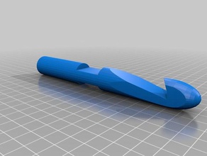 hook tığ sanat araçlar özelleştirilmiş 3d print model - Mito3D