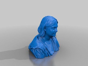 dame merlin sculptures 3d print model - Mito3D