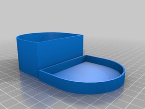 denture guard box containers customized 3d print model - Mito3D