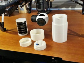 polar pro caixa do filtro de deslizamento da tampa rc veículos 3d print model - Mito3D