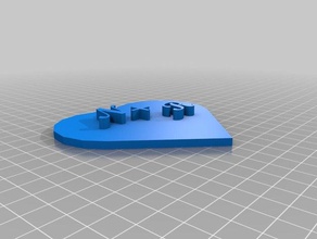 Herz-n+r 3d print model - Mito3D