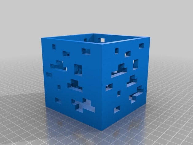 minecraft gold ore secret storage part 13 3d printing container tinkercad 3D print model - Mito3D