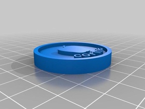 mon personnalisés pièce de créateur les pièces monnaie badges 3d print model - Mito3D