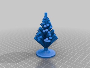 mi personalizados árbol de navidad modelos 3d print model - Mito3D