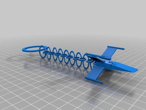 x-wing chave de cadeia 3d impressão 3d print model - Mito3D