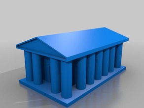 parthenon 3d baskı 3d print model - Mito3D