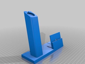 apple watch iphone stand office 3d print model - Mito3D
