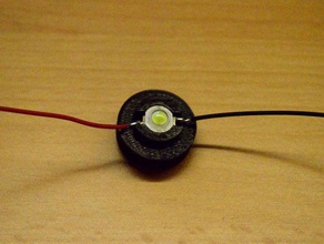 simples 1w led clip diy eletrônica 3d print model - Mito3D