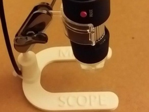 usb microscopio stand strumento i titolari scatole 3d print model - Mito3D