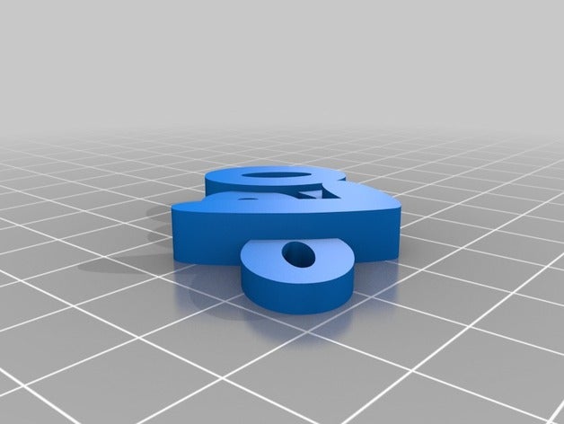 leo che organização personalizado 3D print model - Mito3D