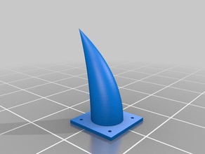 Nashorn-horn Skulpturen 3d print model - Mito3D