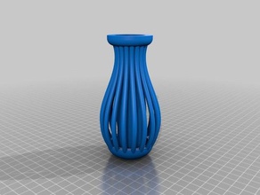 sanatçı çiçek vazo heykeller 3d print model - Mito3D