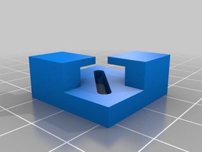 my customized flashforge glass bed corner 3d printer parts ctc 3d print model - Mito3D