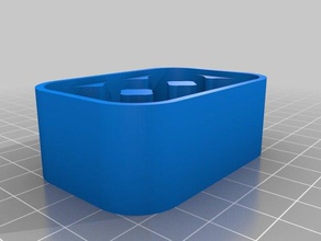 18650 Batterie-cap 6-50tall Container angepasst 3d print model - Mito3D