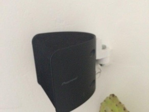 wallmount pioneer speaker household 51 holder mount universal 3d print model - Mito3D