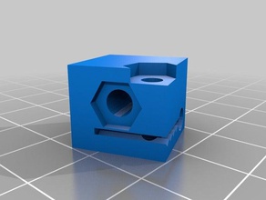 gt2 belt end clip x-carve machine tools 3d print model - Mito3D